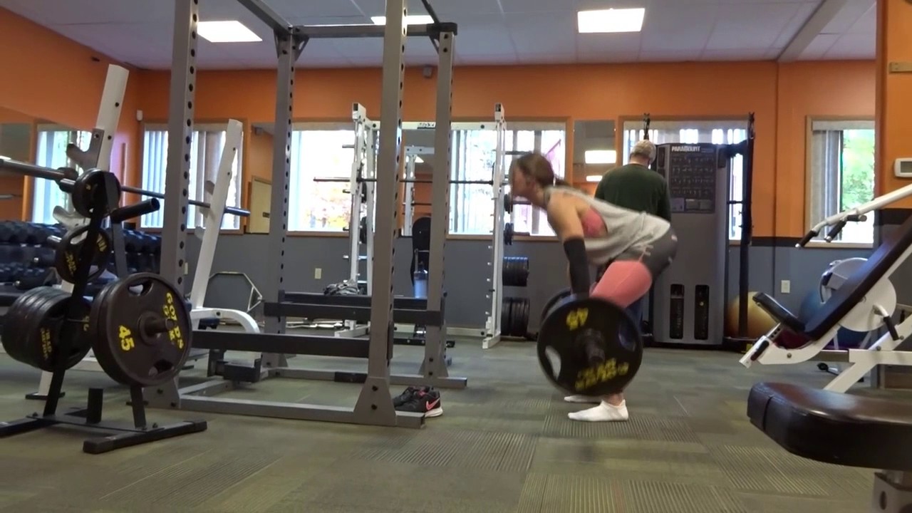 Deadlifts at Damien Roche Fitness