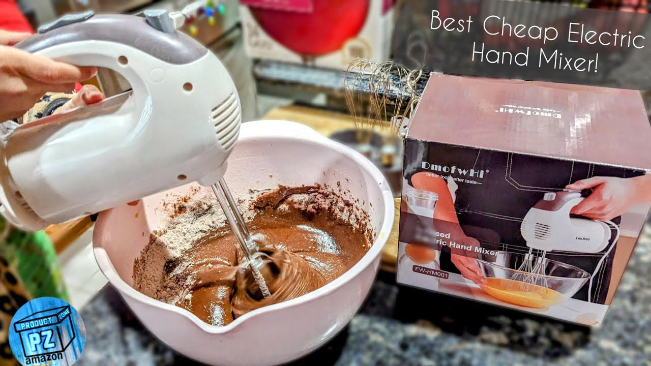 Cheap Hand Mixer on Amazon - 300W Electric 5-Speed DmofwHi #review #unboxing #mixer