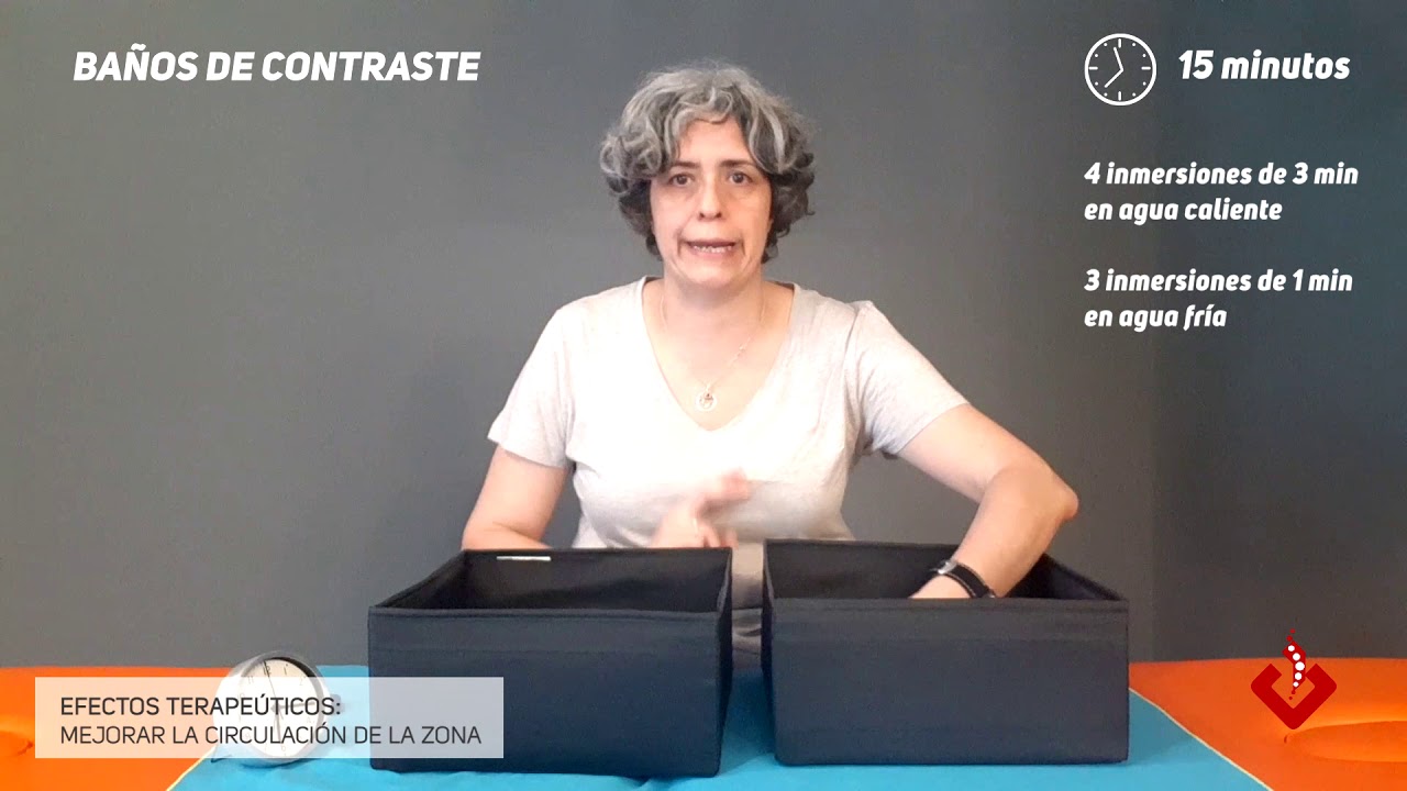 FISIOTERAPIA EN CASA: Baños de contraste