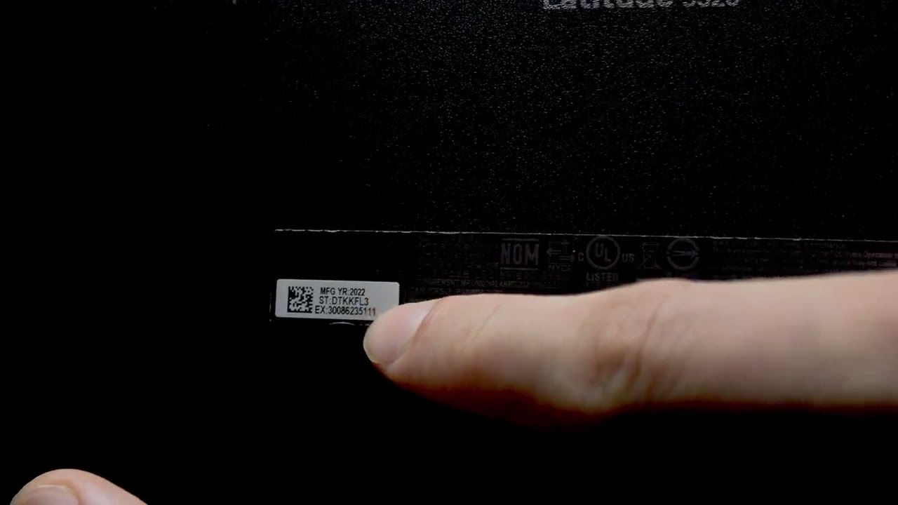 DELL Latitude 3520 &ndash; How to Check Warranty Status