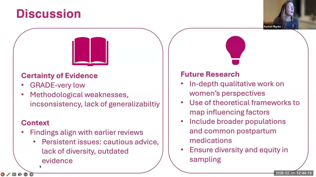 Effect of medication use on breastfeeding continuation: a systematic review with narrative synthesis