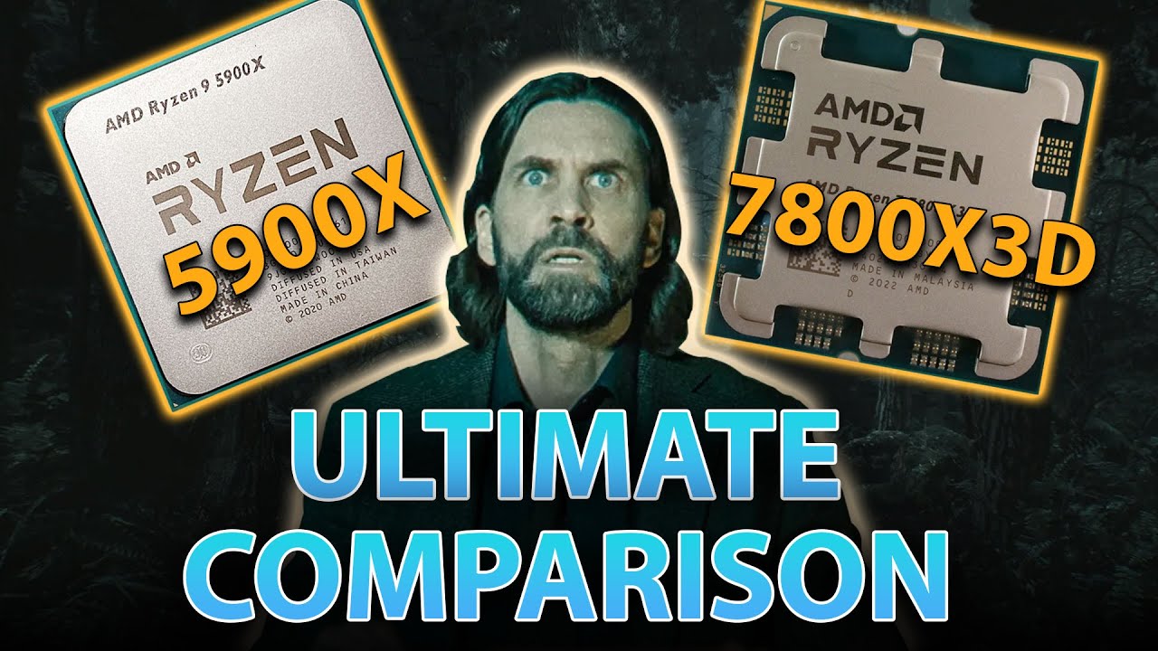 Ryzen 5900X VS 7800X 3D My Ultimate 1440P Comparison (New Games)