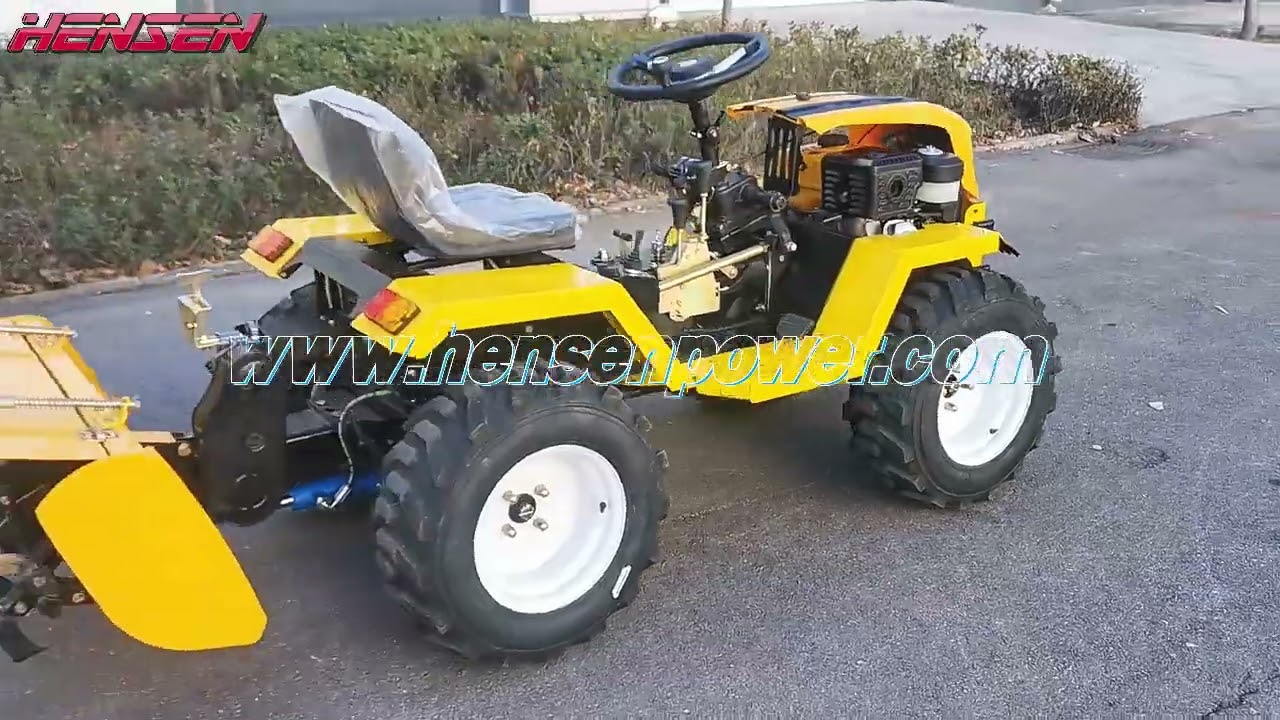 Mini tracteur agricole 12-18 CV Petit 4X4 Tracteur &agrave; roues tout neuf