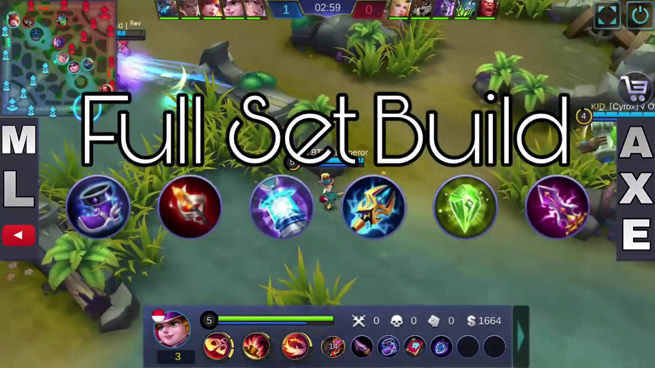Harley Cancer Build   Top 2 Global Harley by BTR &middot; Emperor   Mobile Legends