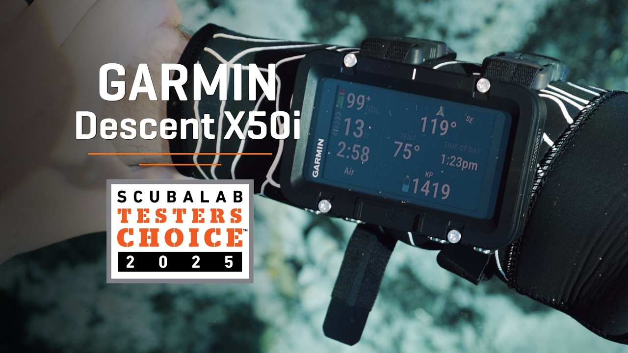Garmin Descent X50i | ScubaLabTesters Choice