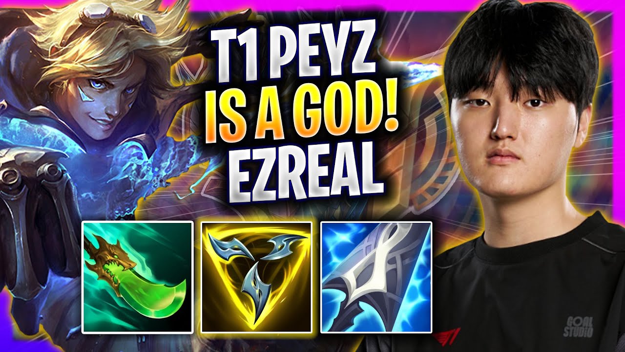PEYZ IS A GOD WITH EZREAL! - T1 Peyz Plays Ezreal ADC vs Sivir! | Season 2026