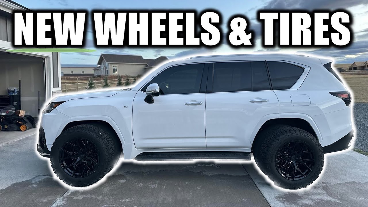 VOSSEN Wheels and BFGoodrich KO2s for my 2023 Lexus LX 600 F Sport!!