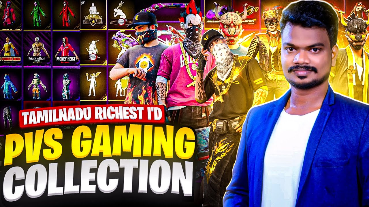Tamilnadu Richest & Rarest 2017 to 2025 Collection V badge Id | PVS GAMING | TAMIL