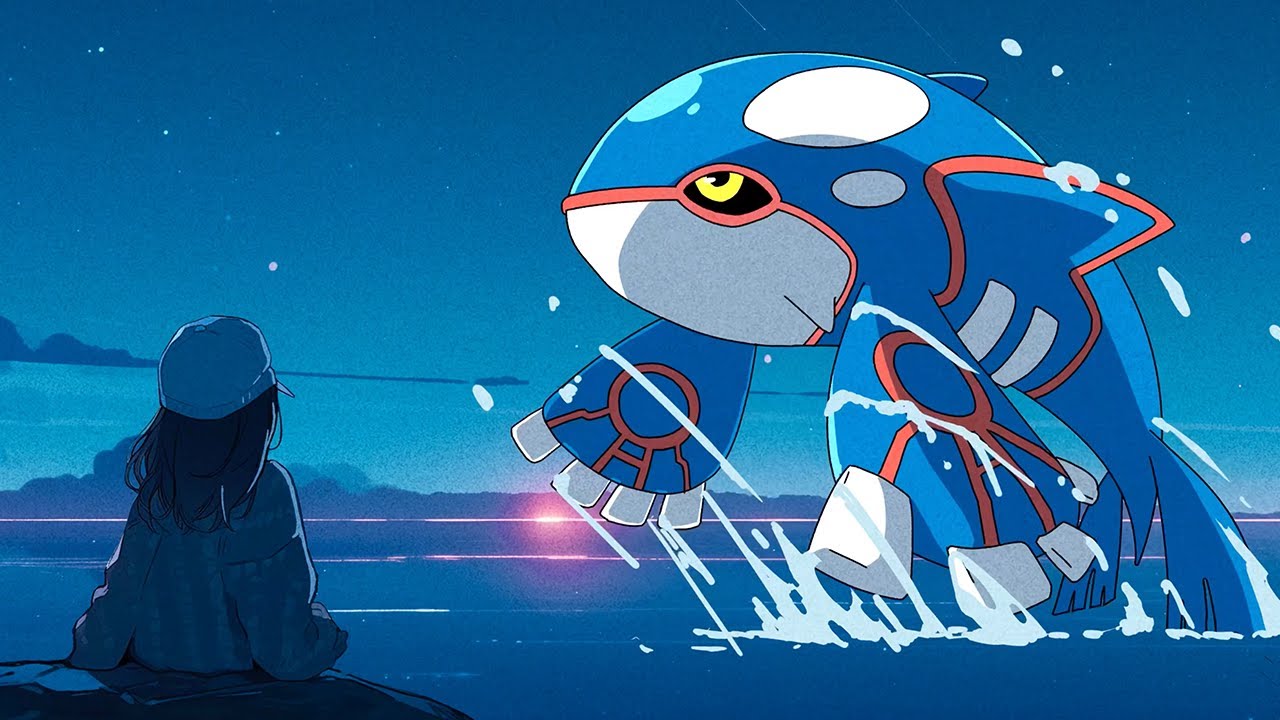 Lofi Pokemon mix丨『Slateport City』-Kyogre that appeared at dawn-