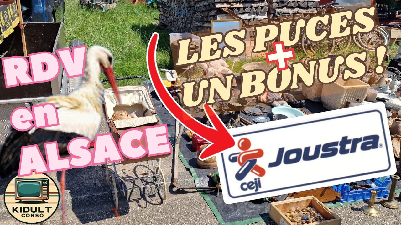 📚 Les puces d’Alsace 🇨🇵 VISITES des usines #joustra 🎡 avec la bonne adresse #manga de #strasbourg !