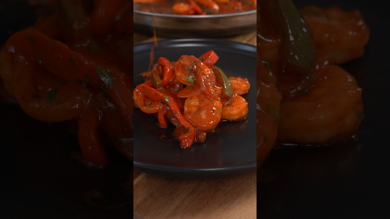 ENCHILADO DE CAMARONES ESTILO CUBANO🇨🇺 🦐🍤🔥‼️ #recetas #shortvideo #shortscooking