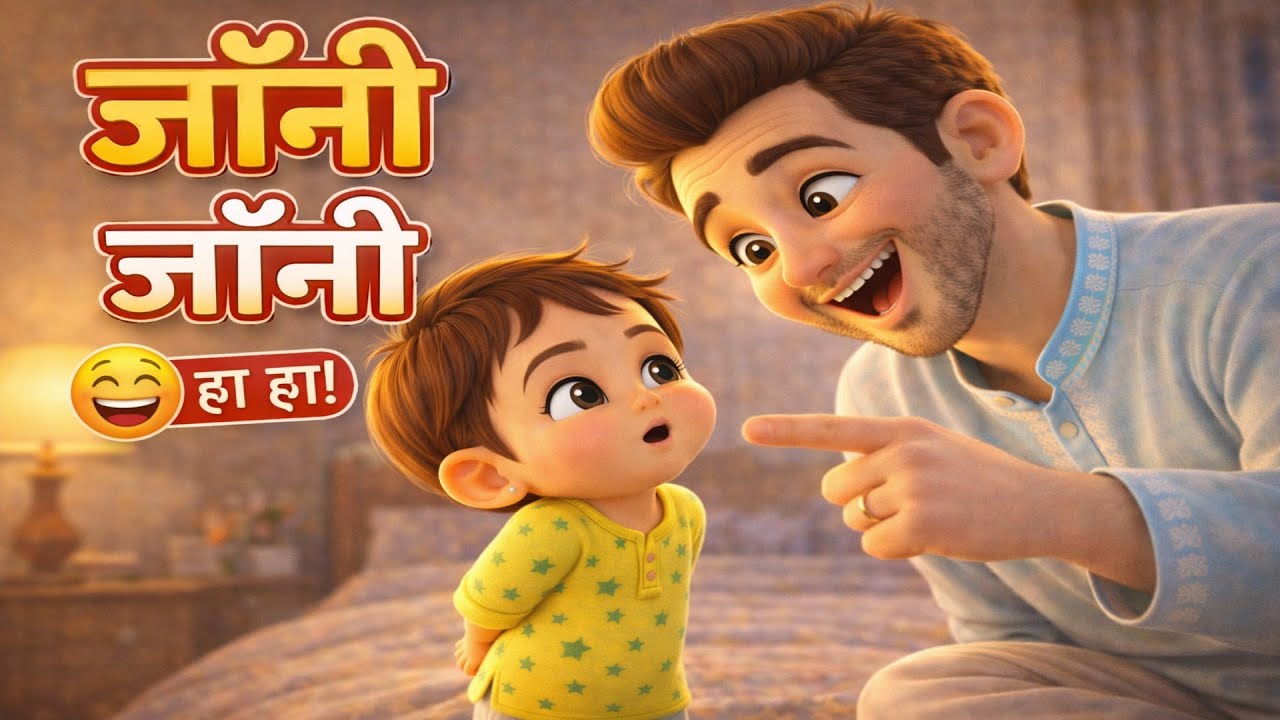 जॉनी जॉनी हाँ पापा | Johny Johny Yes Papa Hindi Rhyme | Kids Rhymes | Rhymes Circle
