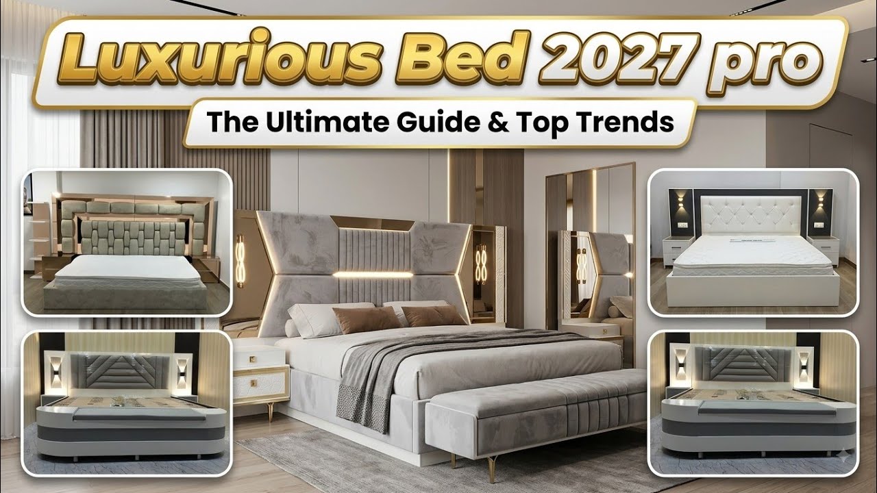 Luxurious Bed Design 2027 | How to make a wooden Bed 