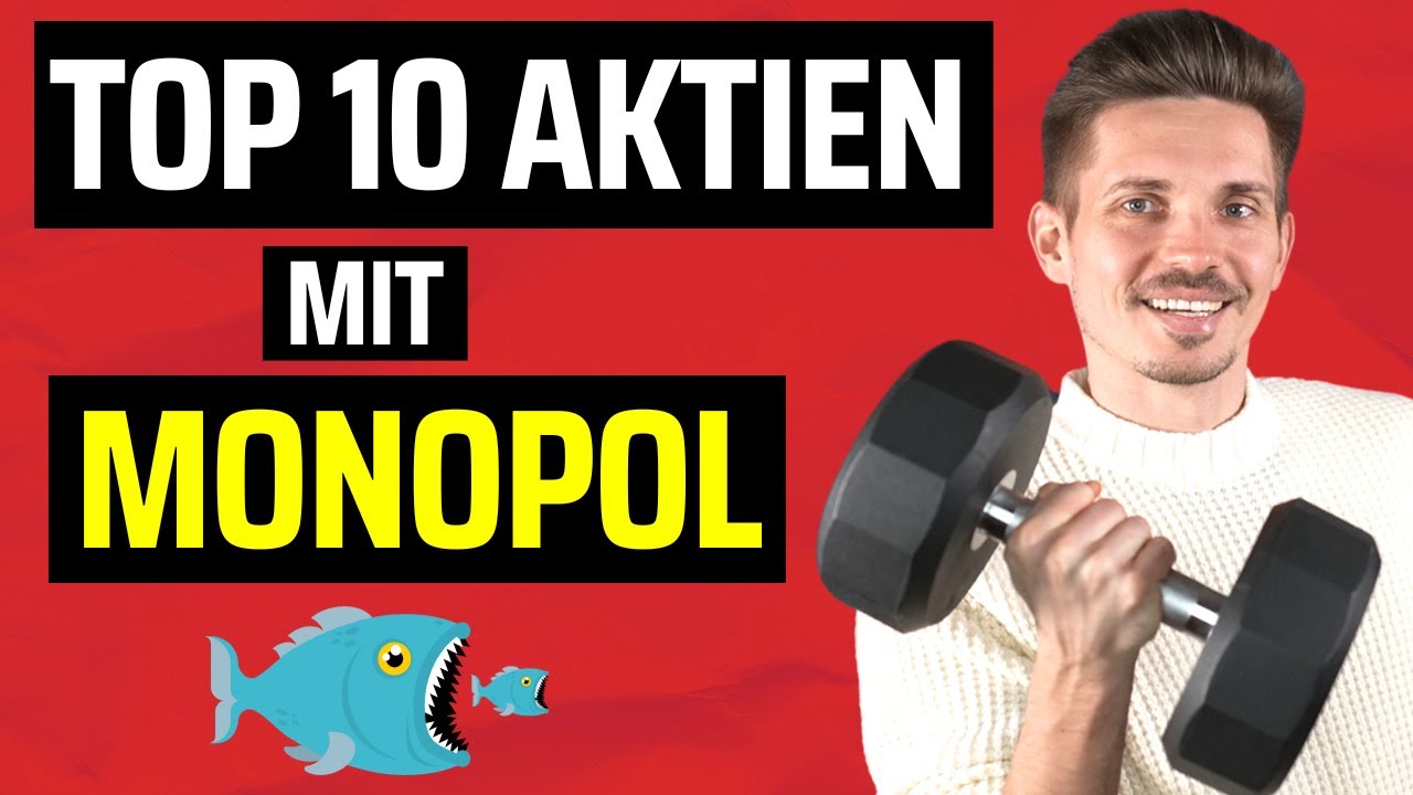 Top 10 Aktien mit Monopol (STARKER Burggraben)