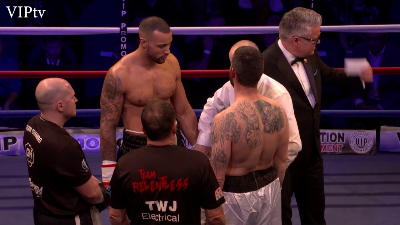 Damian Chambers v Russ Henshaw in Bolton 24th Feb 2018