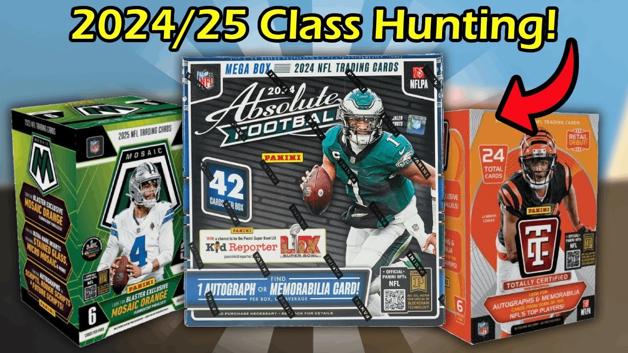 2024/25 Football Class Hunting!!! Bang??? 💥// Absolute, Mosaic, and Totally Certified!