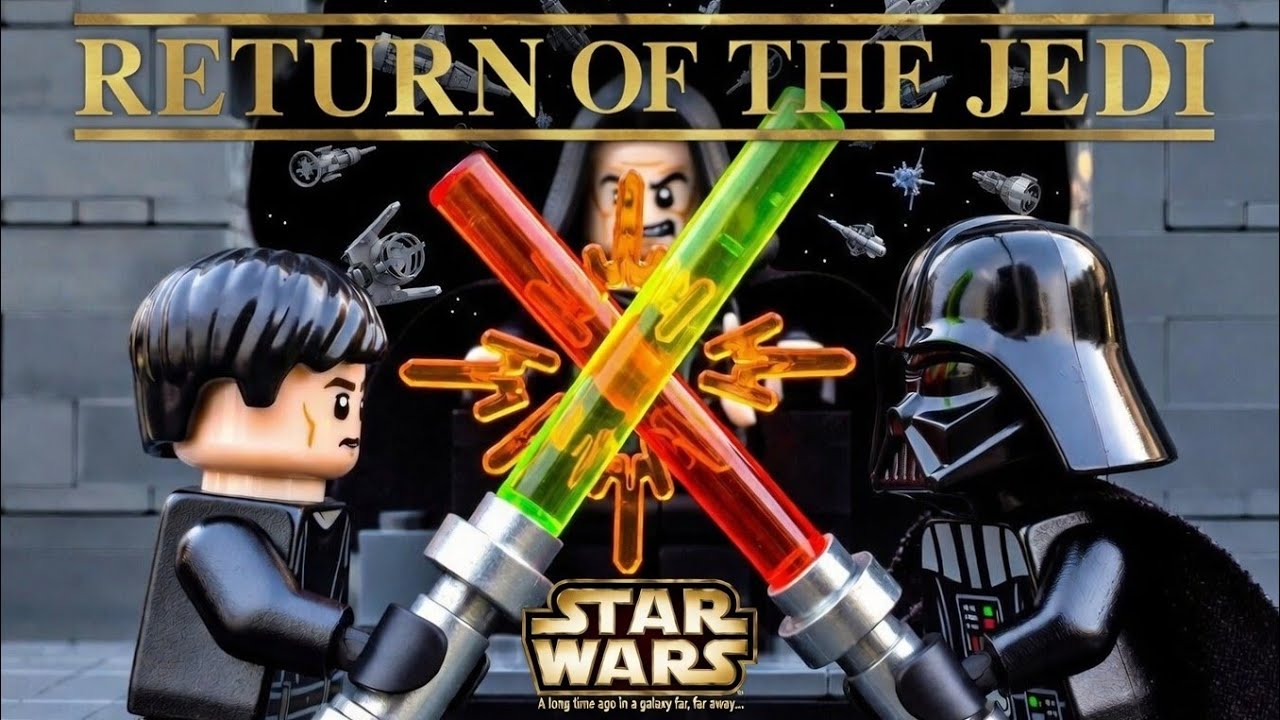 Star Wars: Return of the Jedi recreated in LEGO