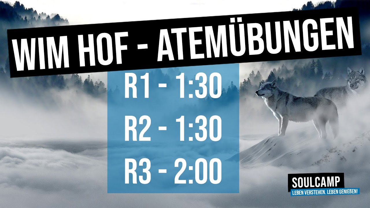 Wim Hof - Atem&uuml;bungen - DER Booster f&uuml;r dein Immunsystem! F&uuml;r Fortgeschrittene.