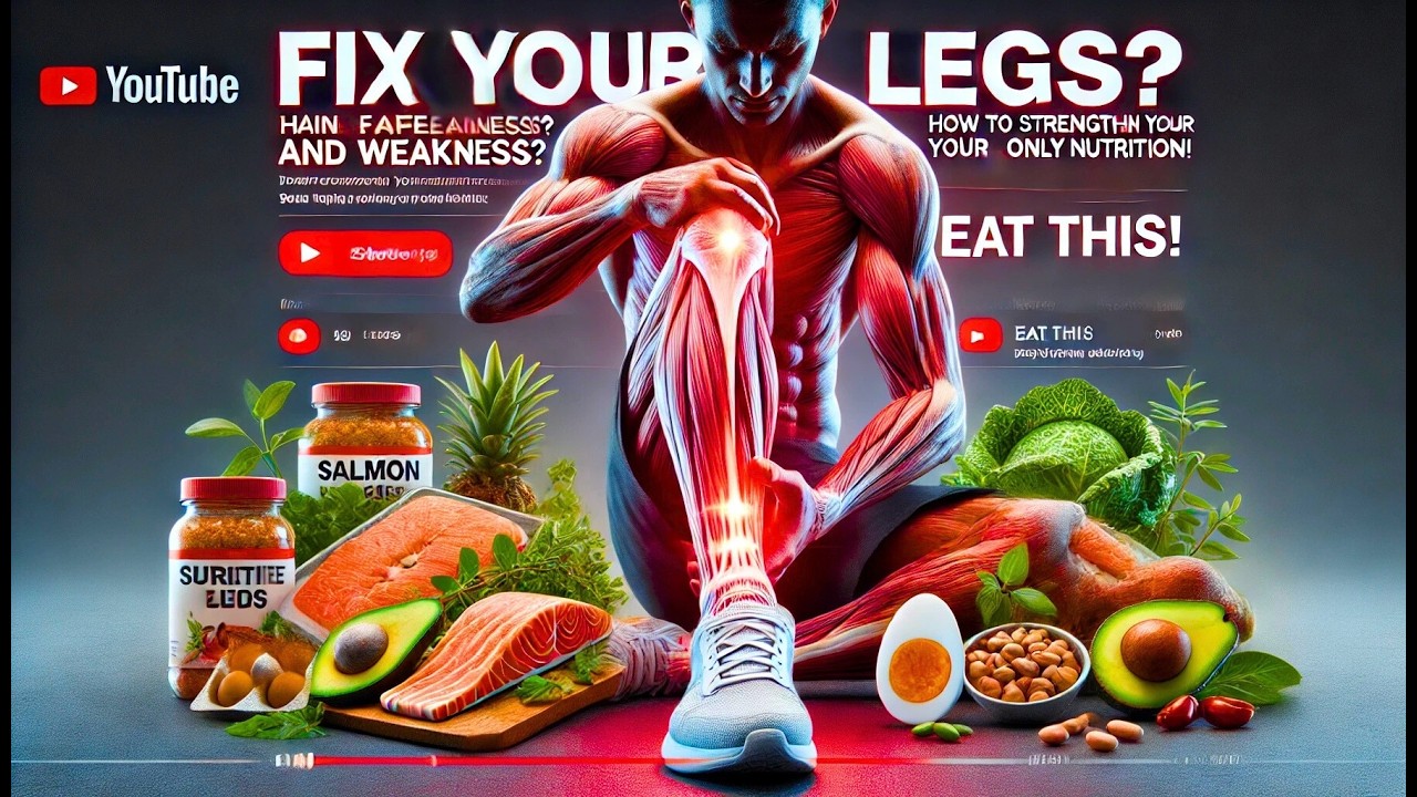 Pain, Fatigue, and Weakness? How to Strengthen Your Legs Using Only Nutrition!