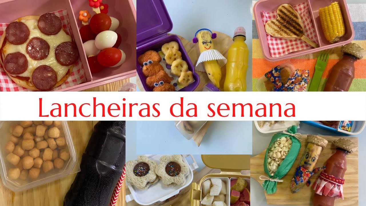 LANCHEIRAS DESSA SEMANA