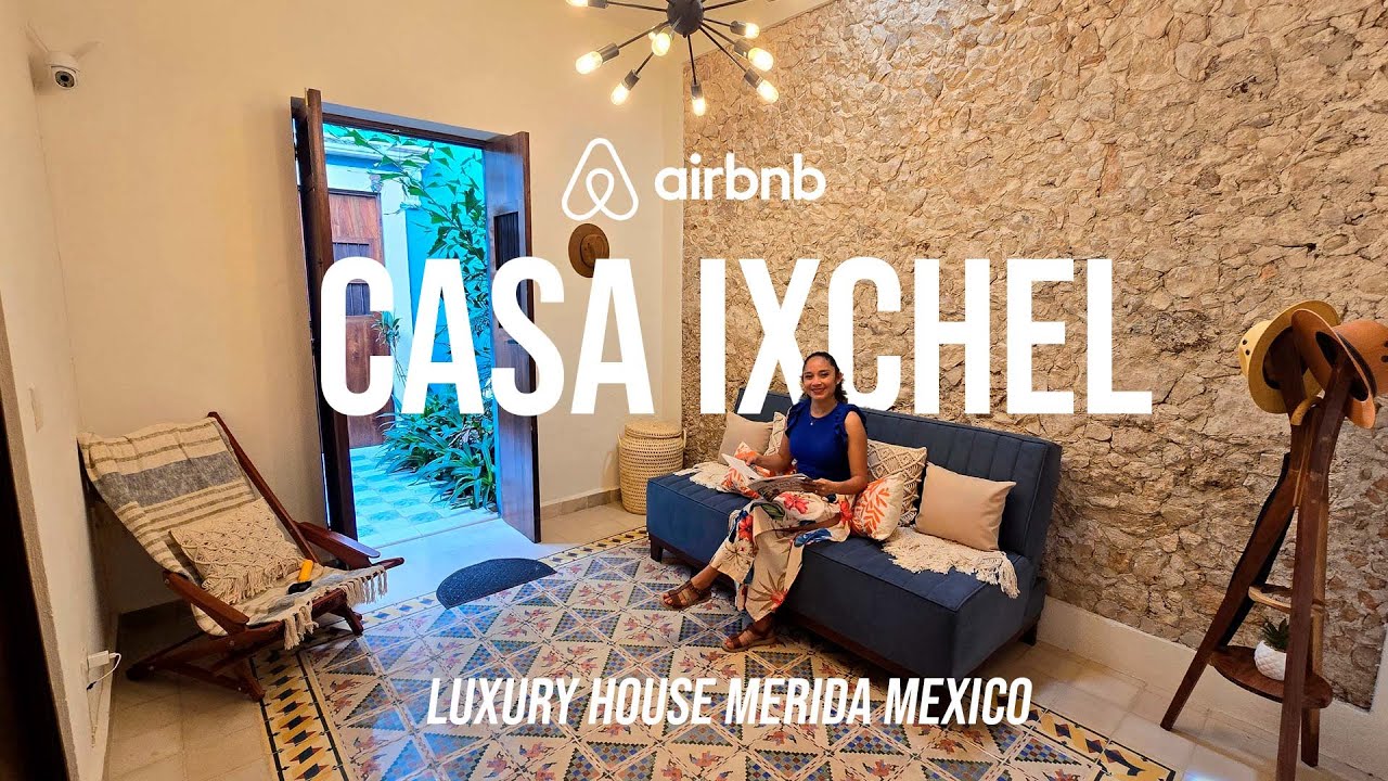 Casa Ixchel, Luxury AirBnB in Merida Yucatan