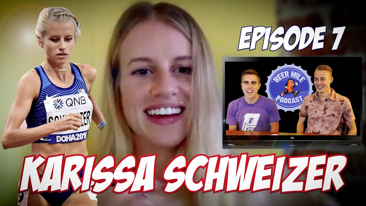 Olympian Karissa Schweizer's Running Journey, Kodiak Cakes, BTC Beer Mile | Beer Mile Podcast Ep7