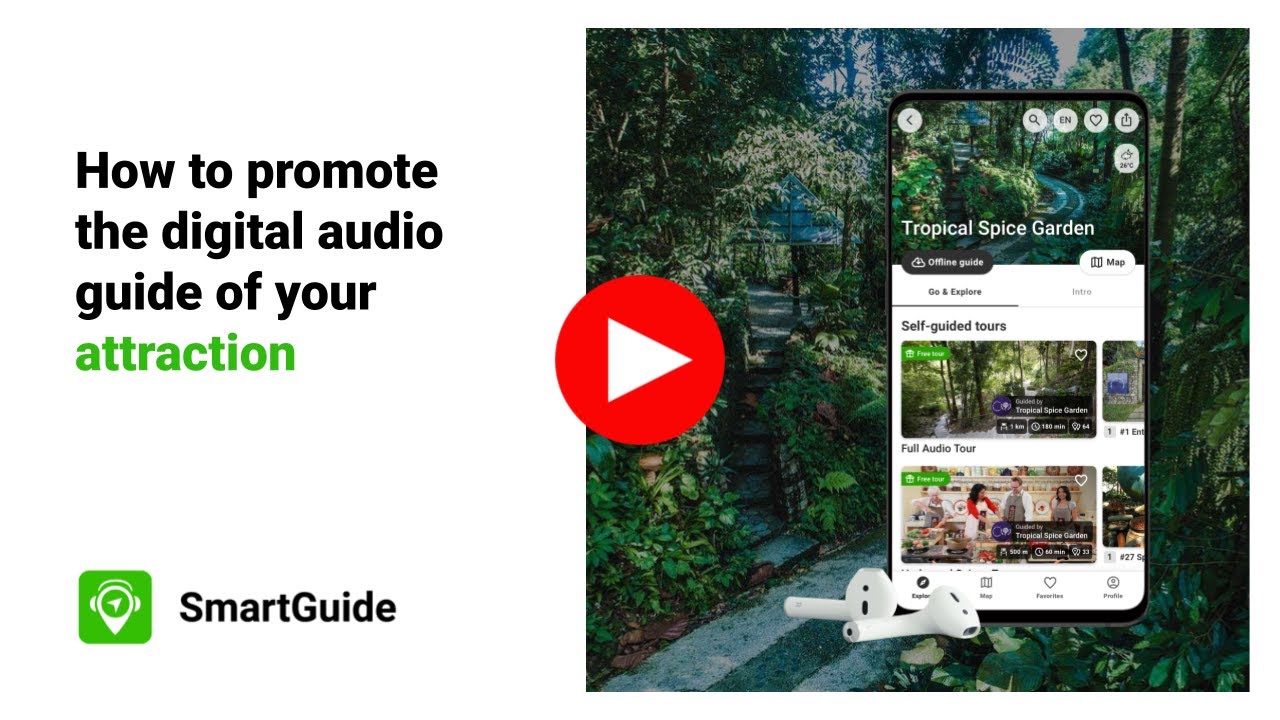 How to promote the digital audio guide of your attraction