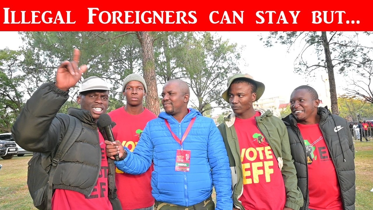 Asked EFF foreigners dilemma. Plan for undocumented immigrants? Jobs,  Xenophobia, Julius Malema