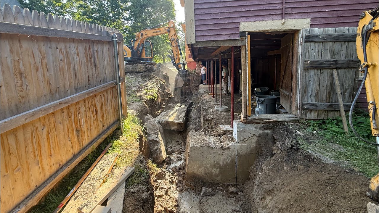 Foundation Repair BEGINS! Update 19