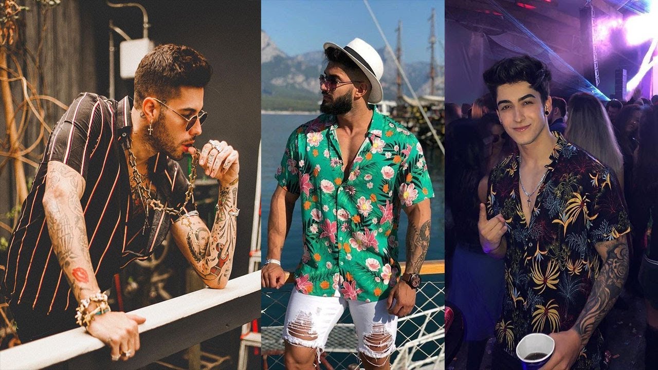How To Style Printed Shirts For This Summer | Patterned Shirt Outfit Ideas | The Men's Outfits