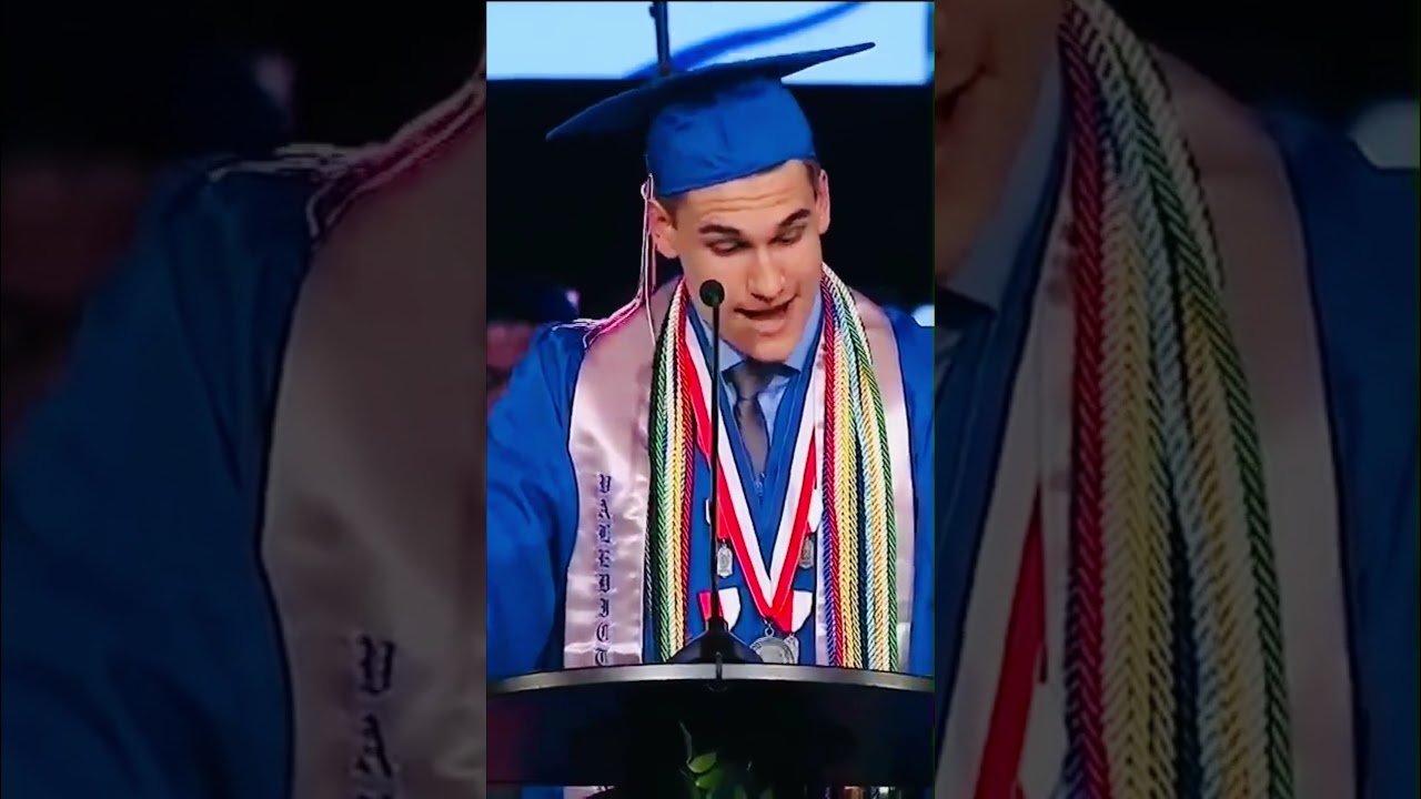 Most Watched Valedictorian Speech | Kyle Martin | 16th Second