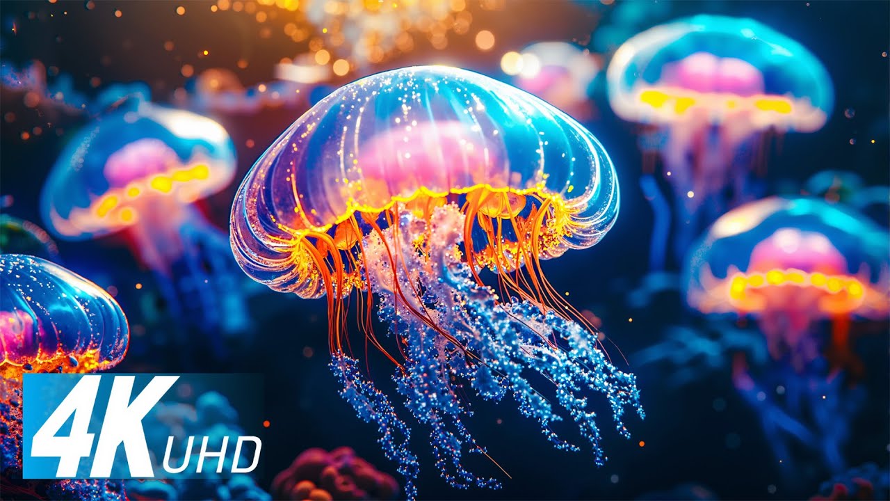 The Ocean 4K VIDEO (ULTRA HD) - Immerse Yourself in the Calm Beauty of Ocean Life