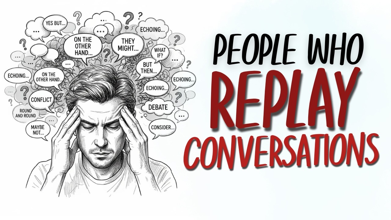 If You Replay Conversations in Your Head, You Have These 7 Rare Traits