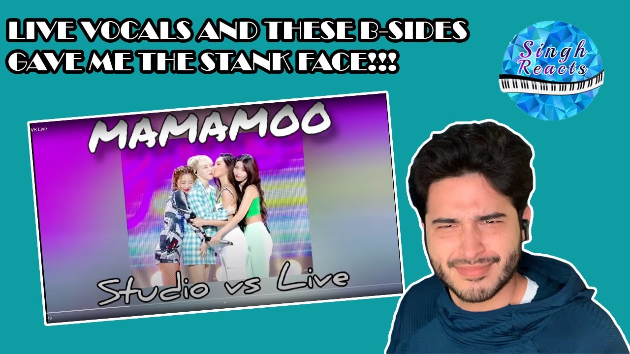 MAMAMOO STUDIO VS LIVE Reaction!