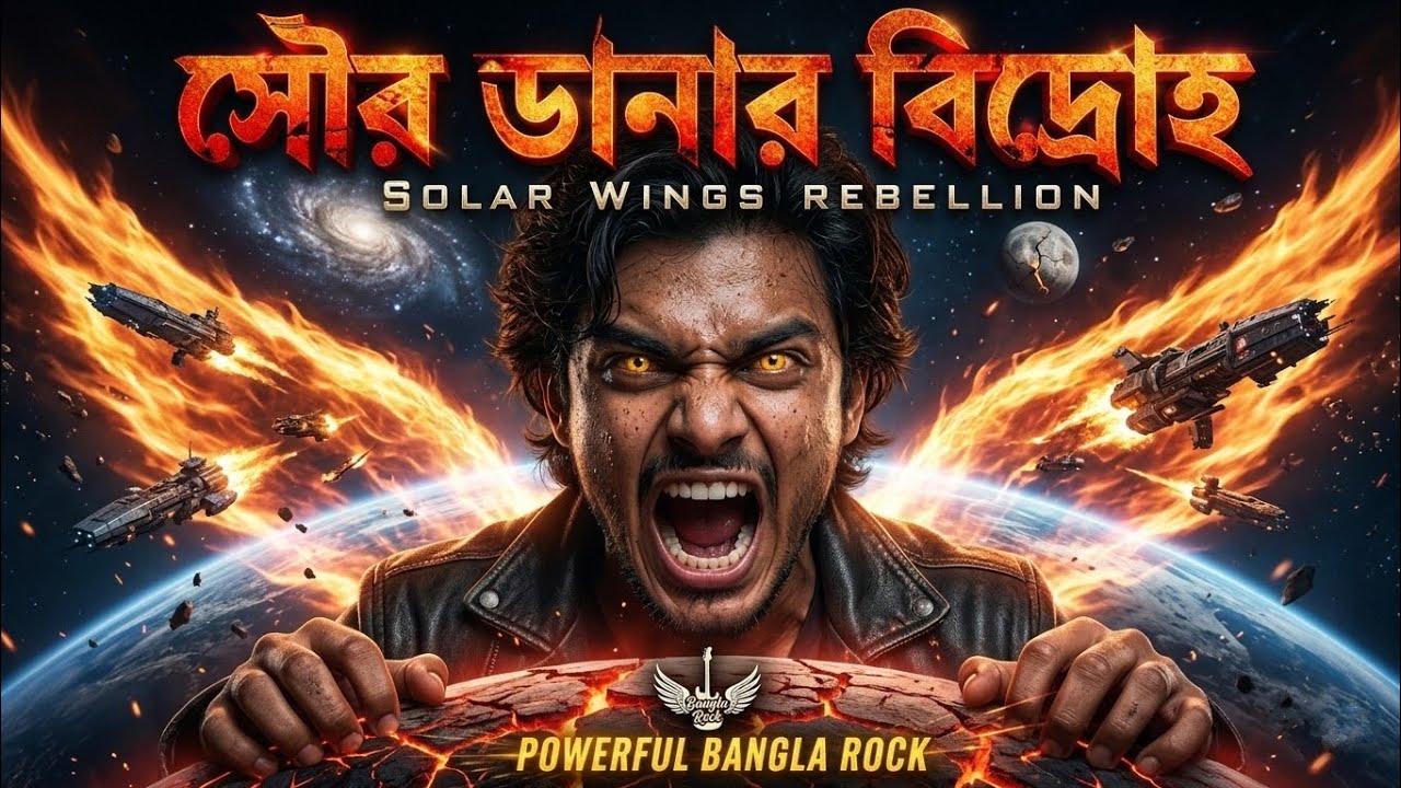 সৌর ডানার বিদ্রোহ | Solar Wings Rebellion | Powerful Bangla Symphonic Rock 2026 | Neural Overdrive