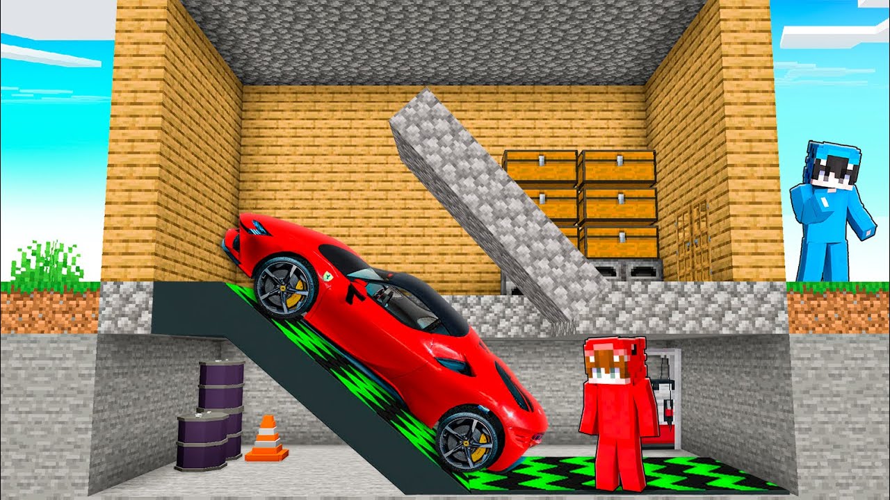 7 Formas de ROBAR los COCHES de Tu Amigo en Minecraft!