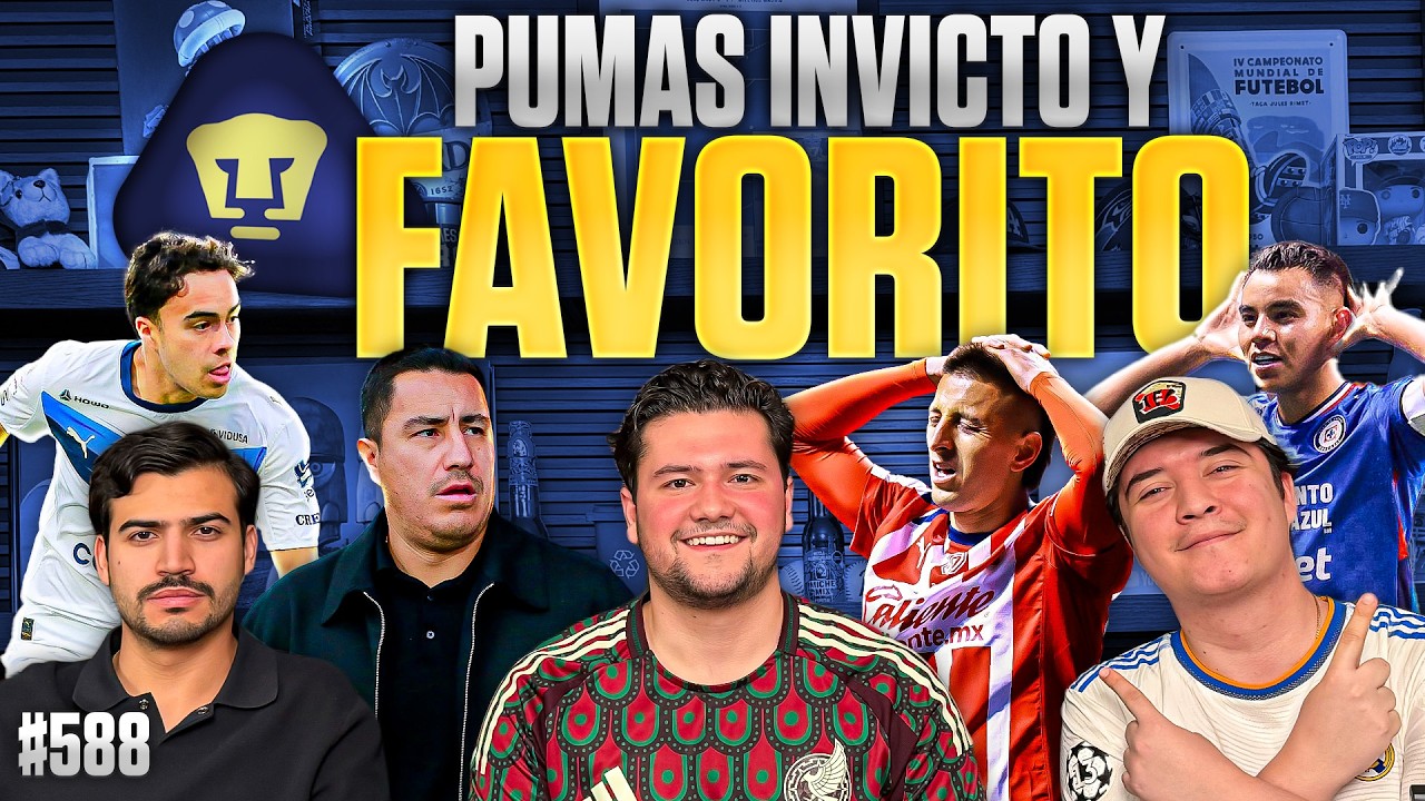 PODCAST DE PADILLA #588 &mdash; PUMAS EST&Aacute; INVICTO Y FAVORITO // CHIVAS PIERDE PASO PERFECTO