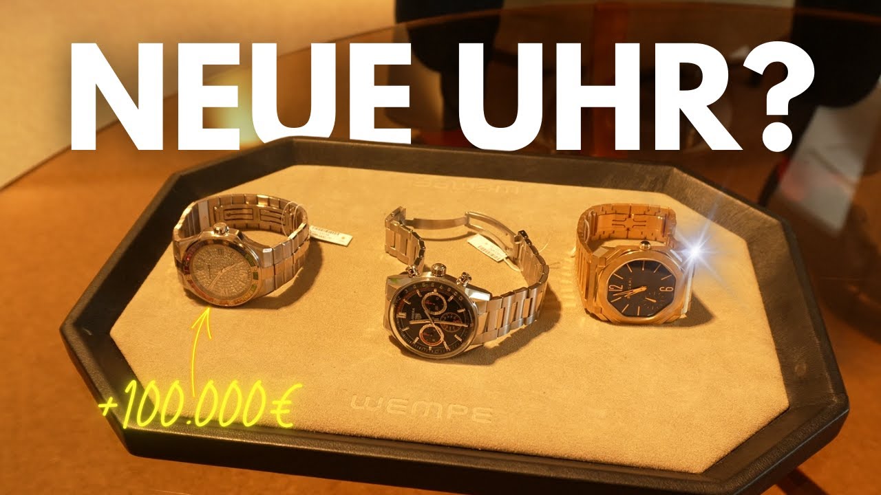 Kaufe ich eine Uhr für über 100.000€ ? - Currywurst essen in Hamburg