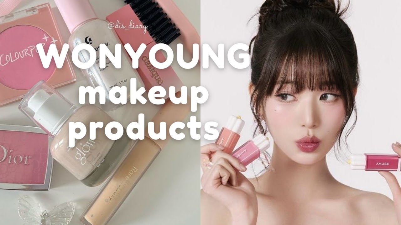 WONYOUNG makeup products 🎀🪞💄🦢