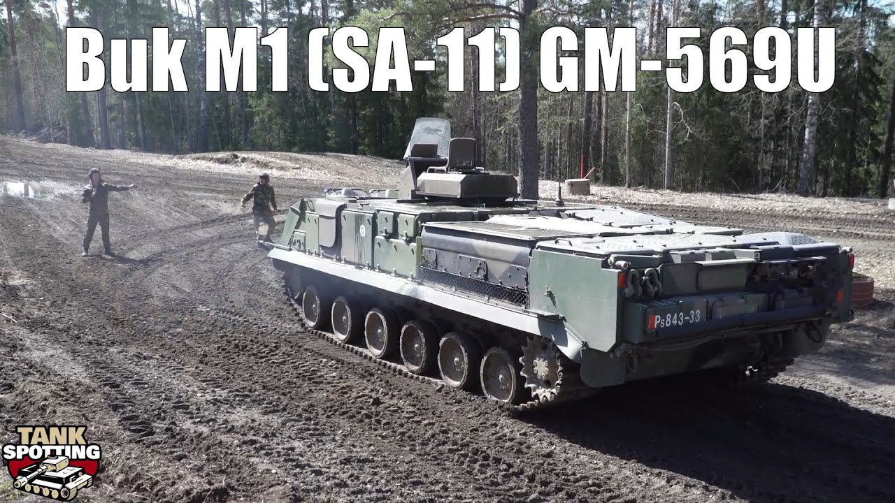 Buk M1 (SA-11)  SAM System GM-569U  Vehicle Demonstration - Show 1  - Kev&auml;tsawutus 2023