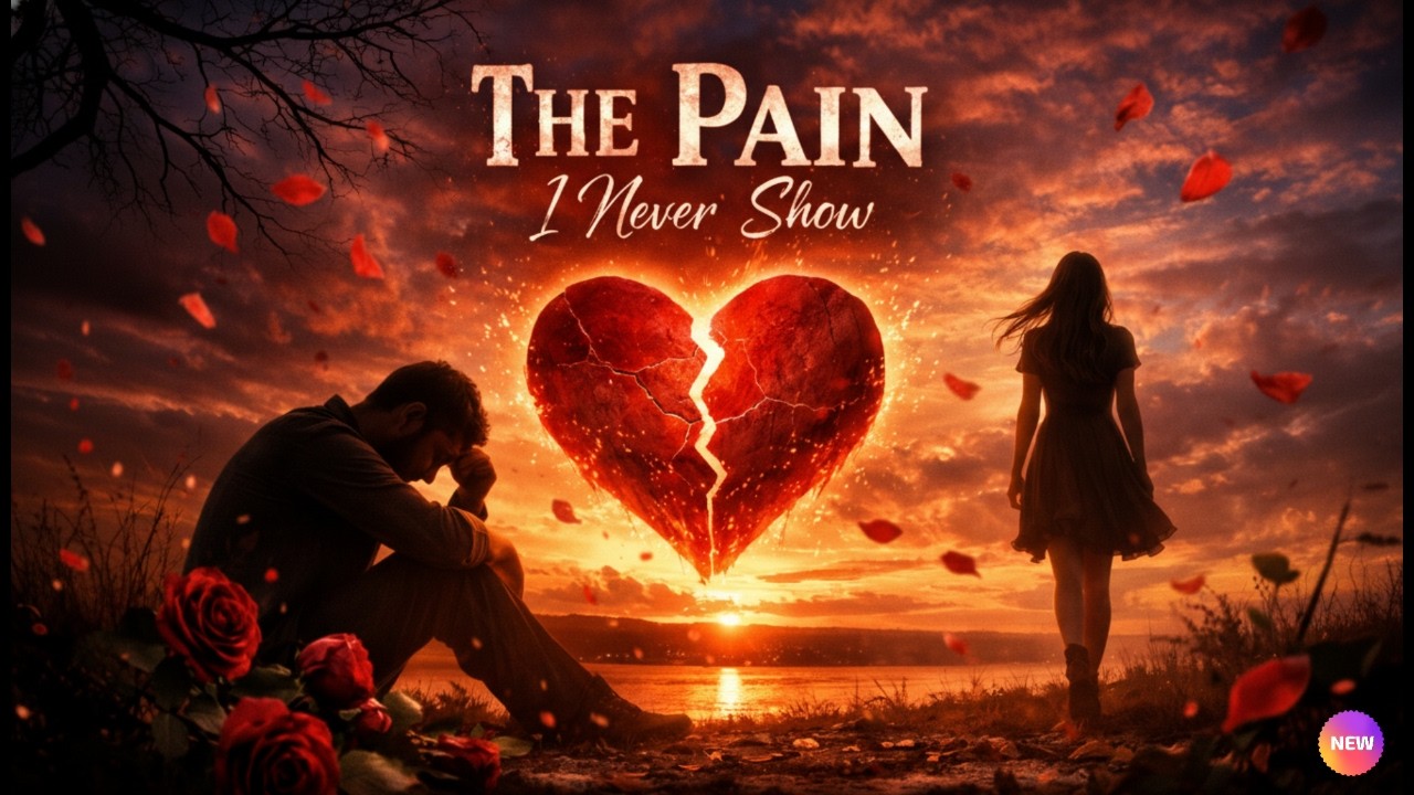 The Pain I Never Show 💔🥀 Heartbroken Emotional Song (LYRIC)