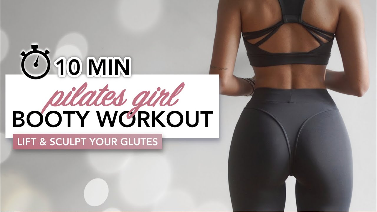 10 MIN PILATES GIRL BOOTY WORKOUT | Быстро подтяните и улучшите форму ягодиц! | Eylem Abaci