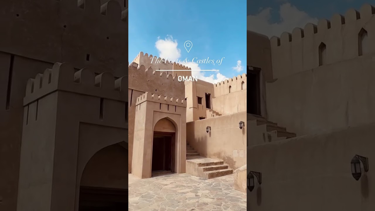 Bahla Fort - a fortress tightly entangled with witchcraft and legends in Oman 🏰 #omantravel #oman