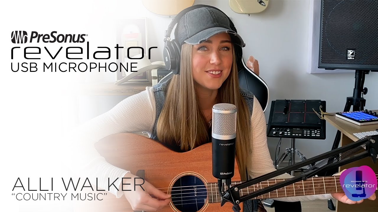 Recorded with the Revelator USB Microphone | Alli Walker - Country Music