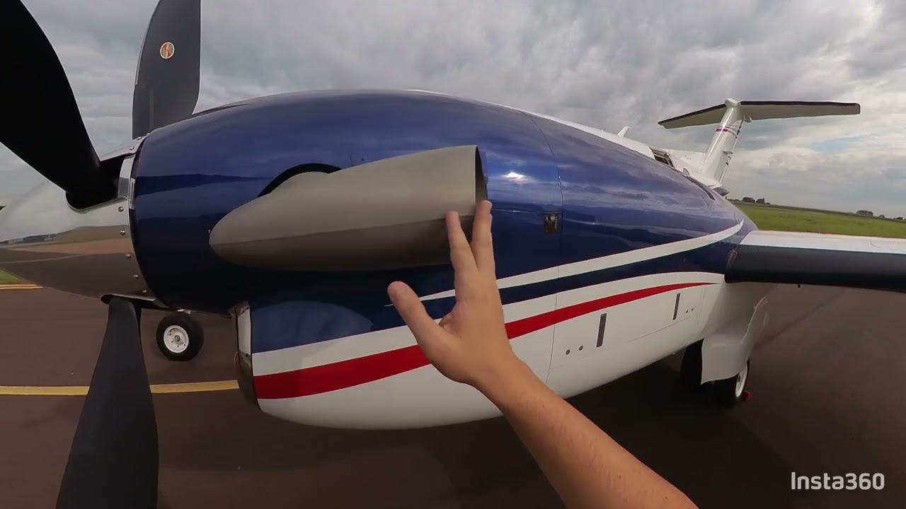 King Air 260 Preflight Inspection (Cabin/External)
