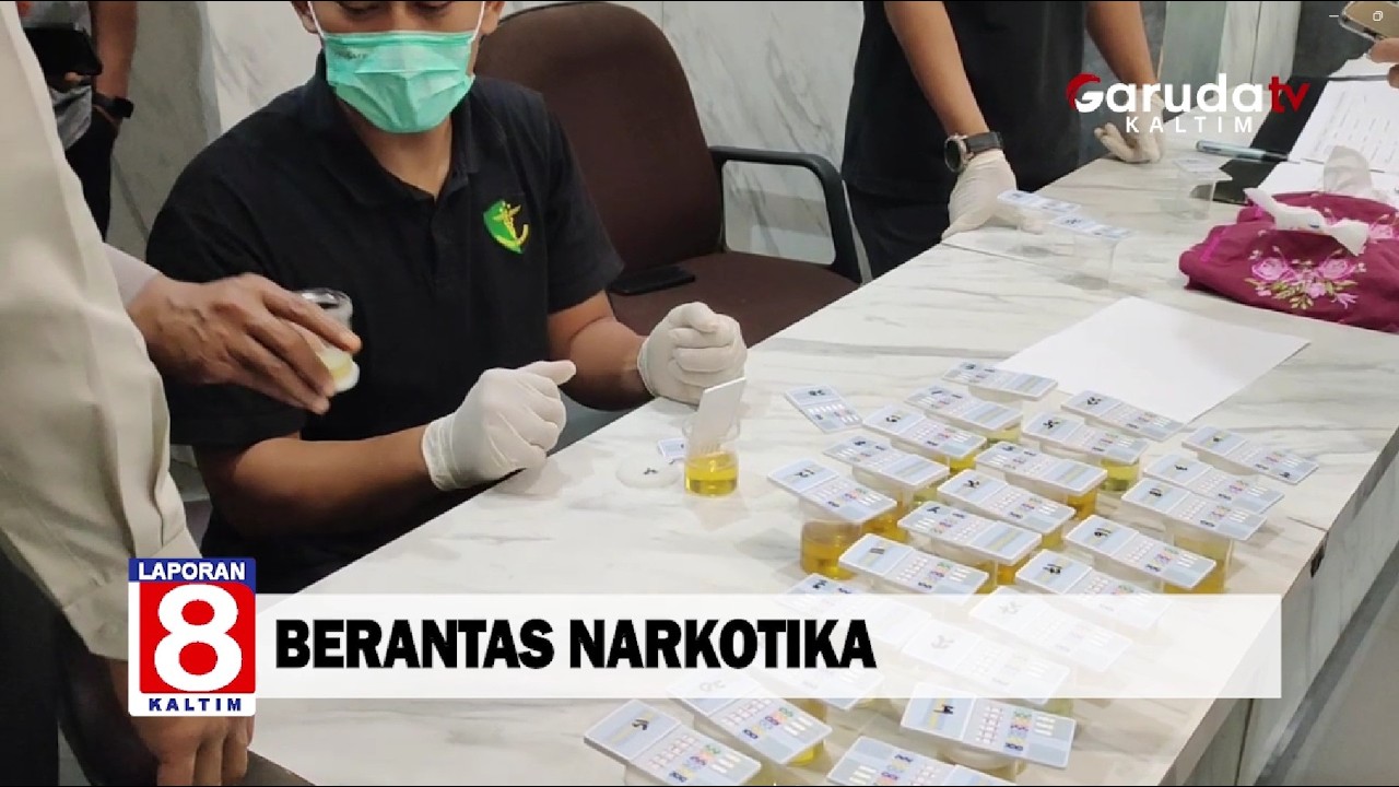 Tes Urin Seluruh Anggota Polresta Samarinda