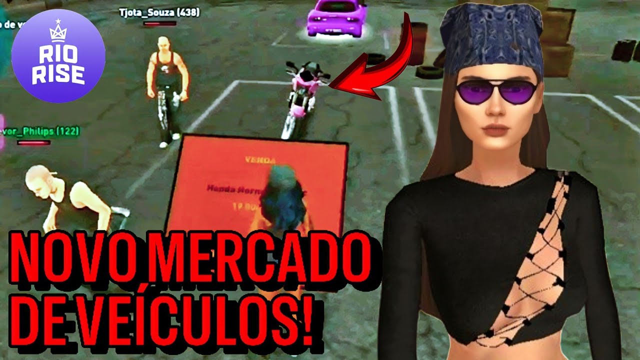 VENDI A MINHA MOTO NO NOVO MERCADO DE VEÍCULOS  ! RIO RISE RP  MOBILE