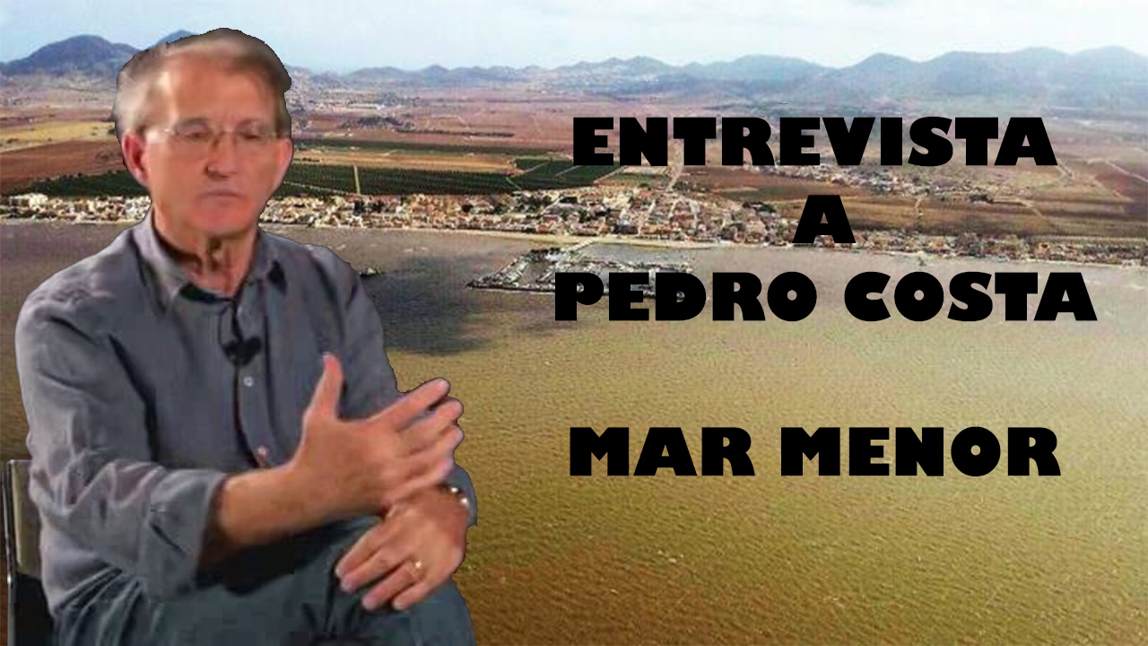 ENTREVISTA a Pedro Costa sobre el desastre del MAR MENOR