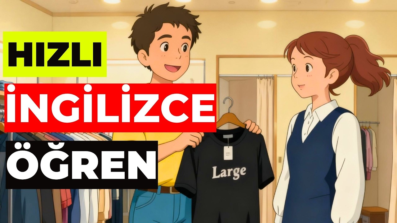 İngilizce Öğrenmenin En Kolay Yolu Burada | 15 Farklı Senaryo | İngilizce Konuşma Pratiği (A1-A2)