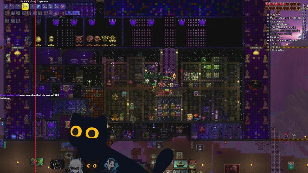 3 Day Weekend Terraria chilling!